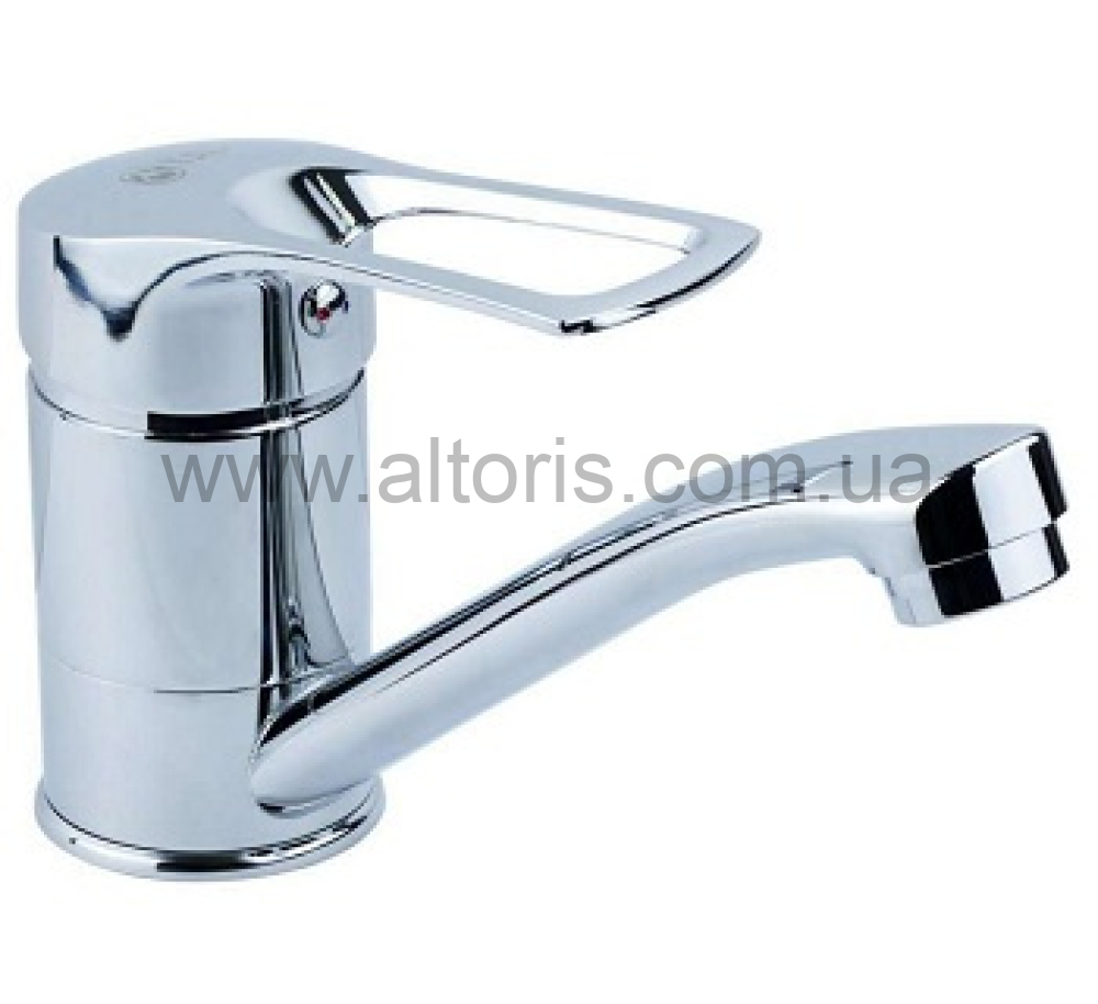 смесит.для кухни Tau - гусак прямой 150мм на гайке SM-1B144C