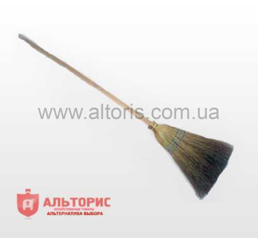 Метла сорго с ручкой