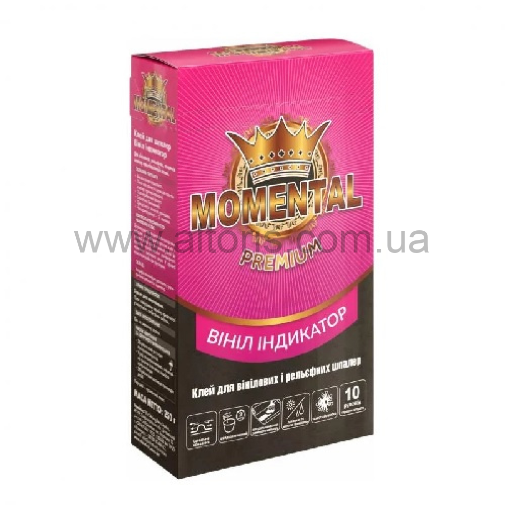 клей для обоев Momental PREMIUM - 250 г Винил Индикатор