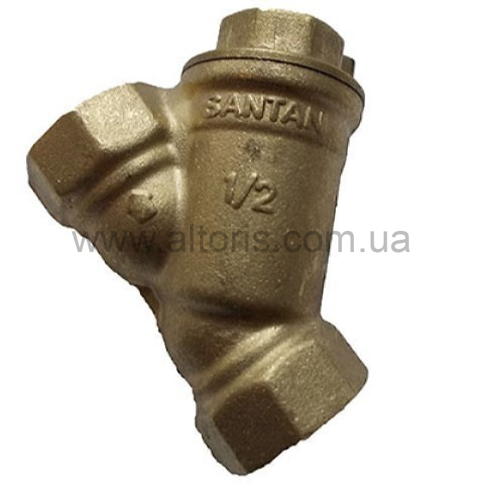 фильтр косой грубой очистки  - 1/2" (15ВВ) SANTAN