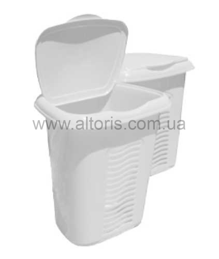 корзина для белья Консенсус - 40л, белый