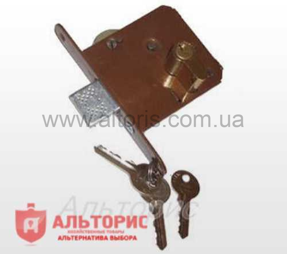 Замок врезной ЗВ англ. - 1-4 без ручки(ЗВ-1)