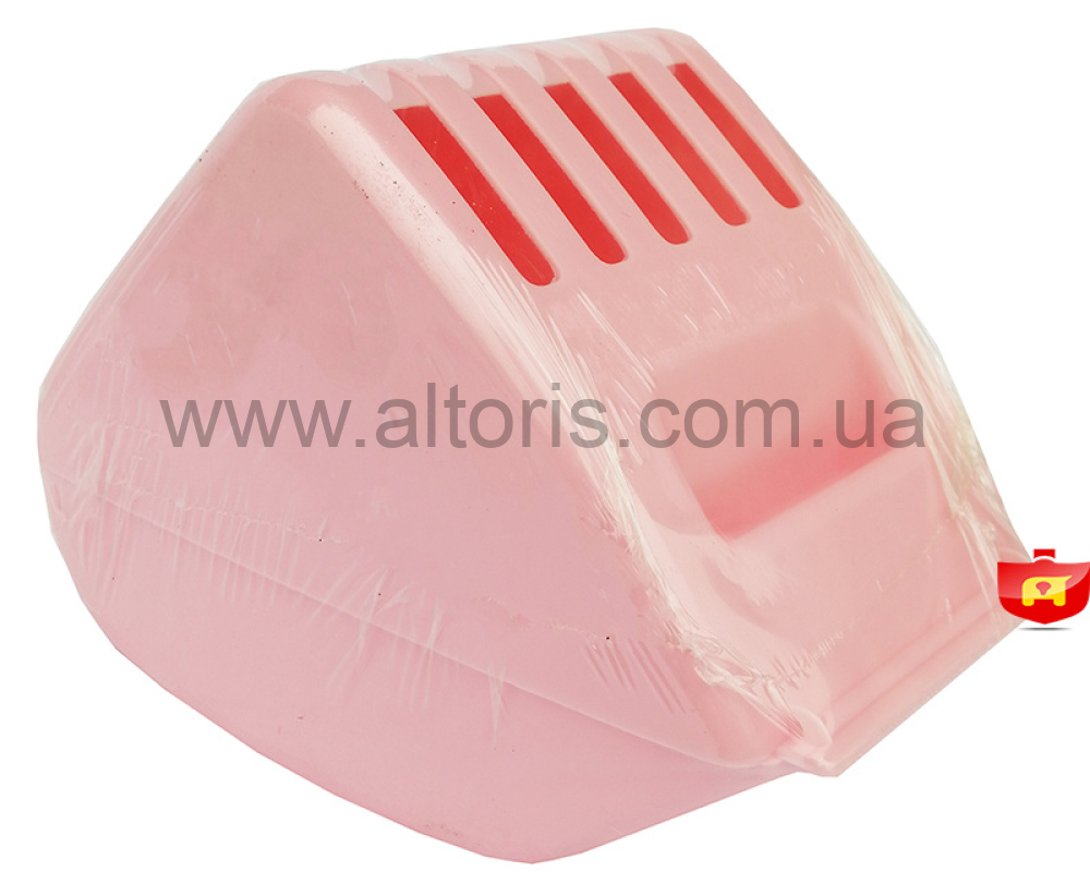 держатель для туалетной бумаги Гемопласт - розовый