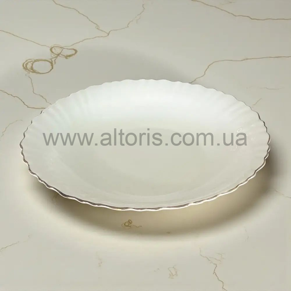 тарелка глубокая стеклокерамика Vinnarc - №8,5 супова gold LHSP85
