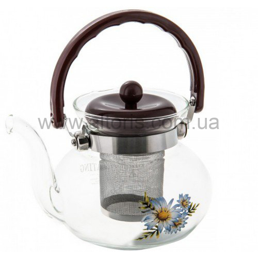 чайник заварник стекляный огнеупорный EMPIRE	 - 500 мл
