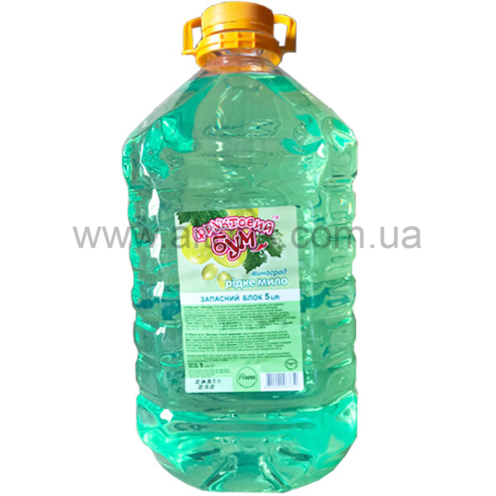 жидкое мыло в канистрах  ЕКОНОМ КЛАСС  5кг - Виноград