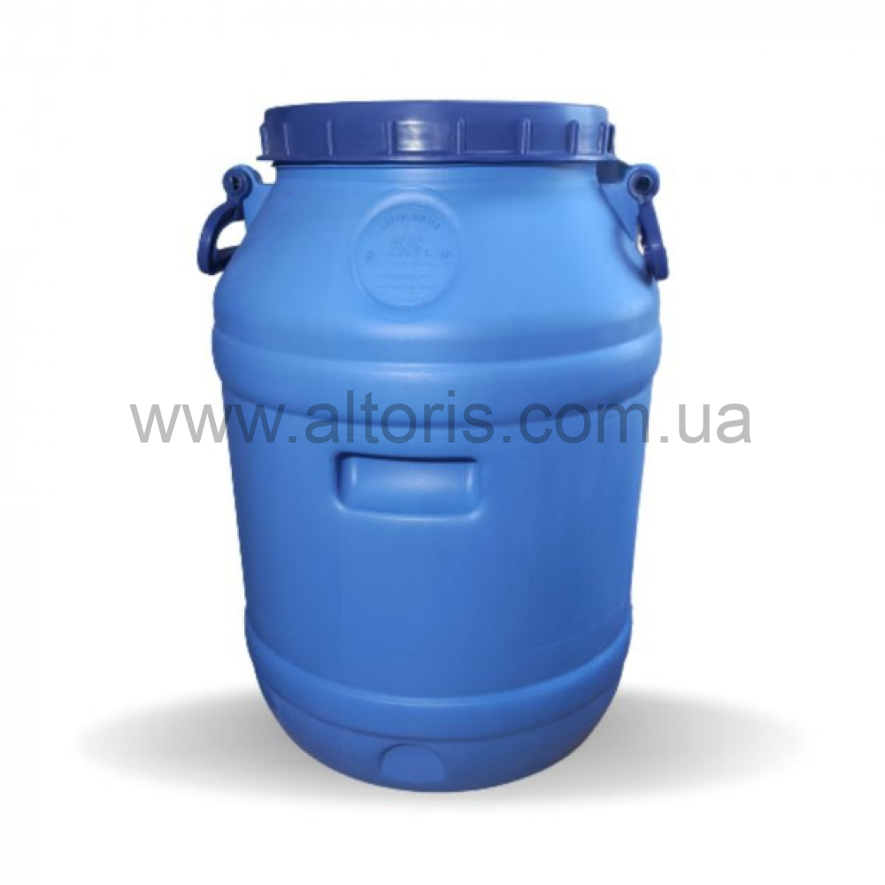 фляга пластмассовая пищевая Litolan - 35 л синяя 3 -х слойная