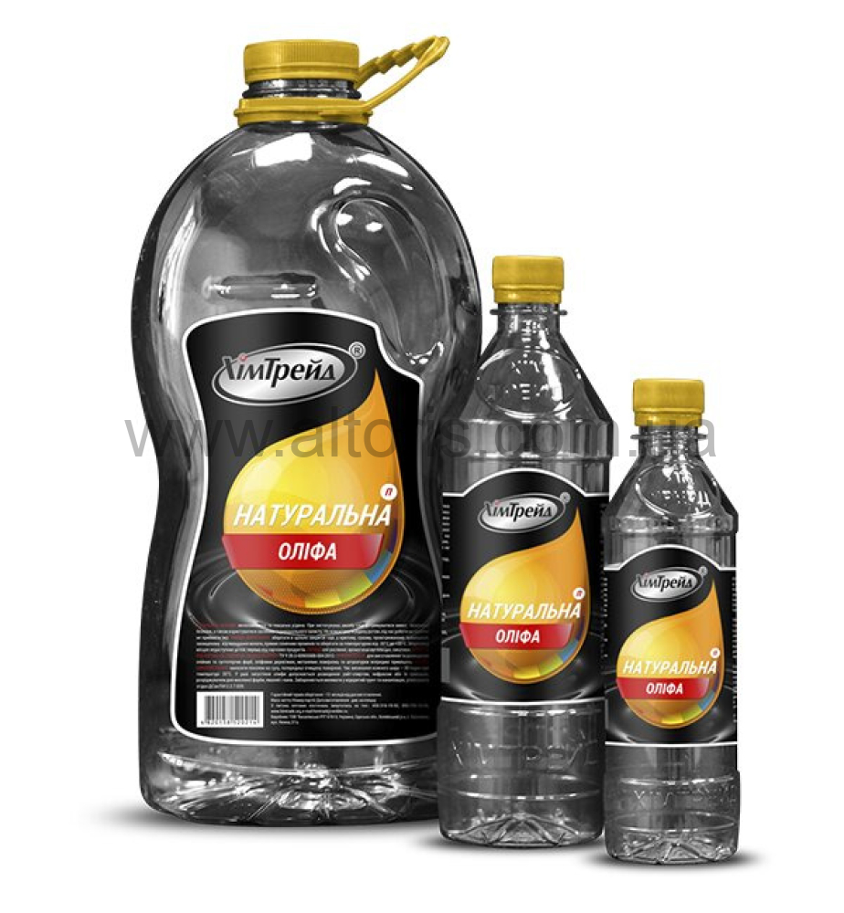 Олифа натуральная Хим-Трейд - 0,9л/0,6кг