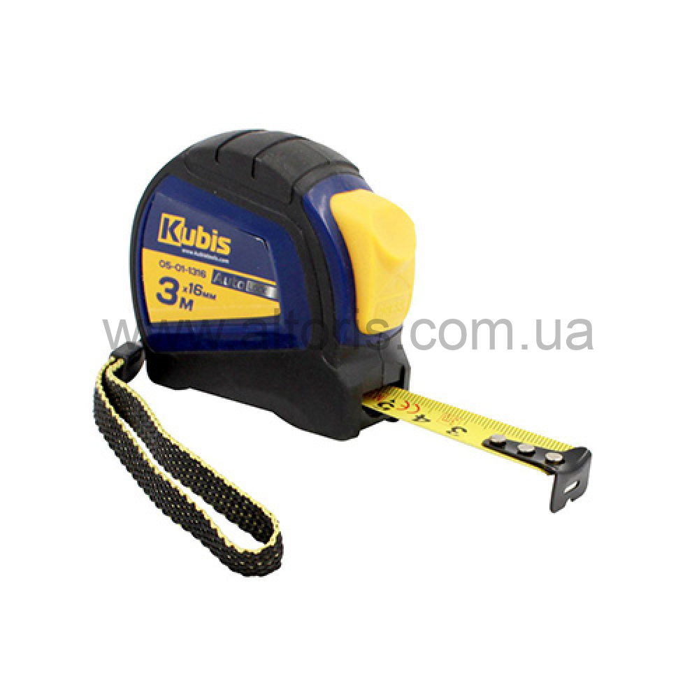 рулетка Kubis  - 3 м*16 мм AutoLock