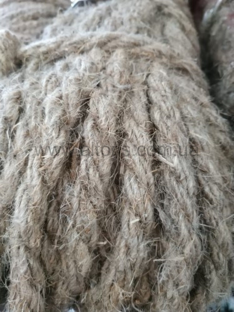 веревка пеньковая в шт - 10мм, 50м