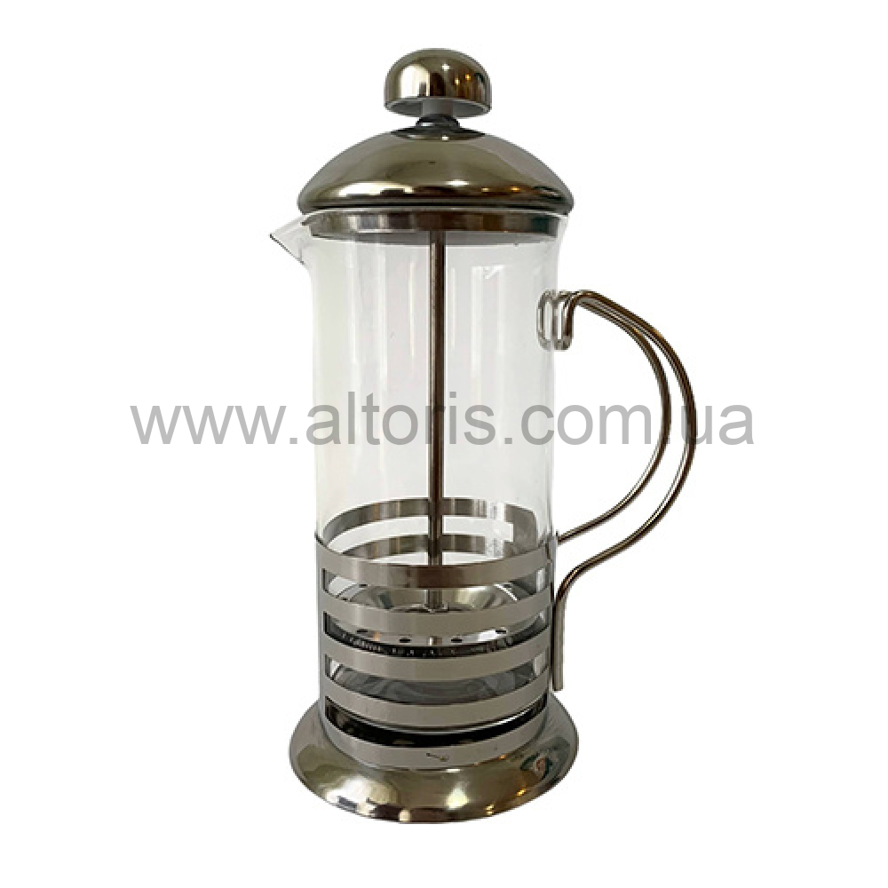 френч-пресс Zauberg - 0,350л, "Полосы", HT02-P350