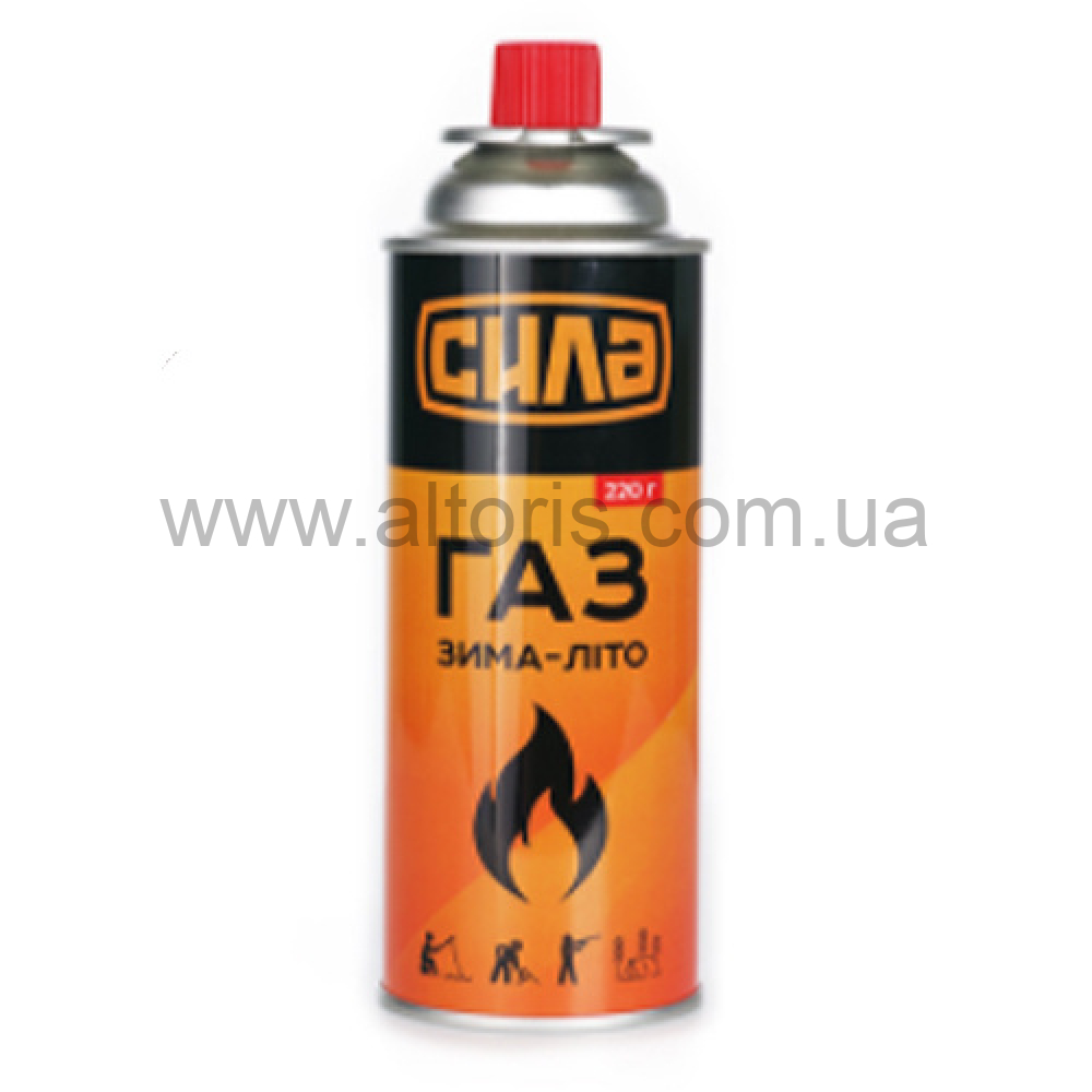 газовый баллон СИЛА - 220г Корея