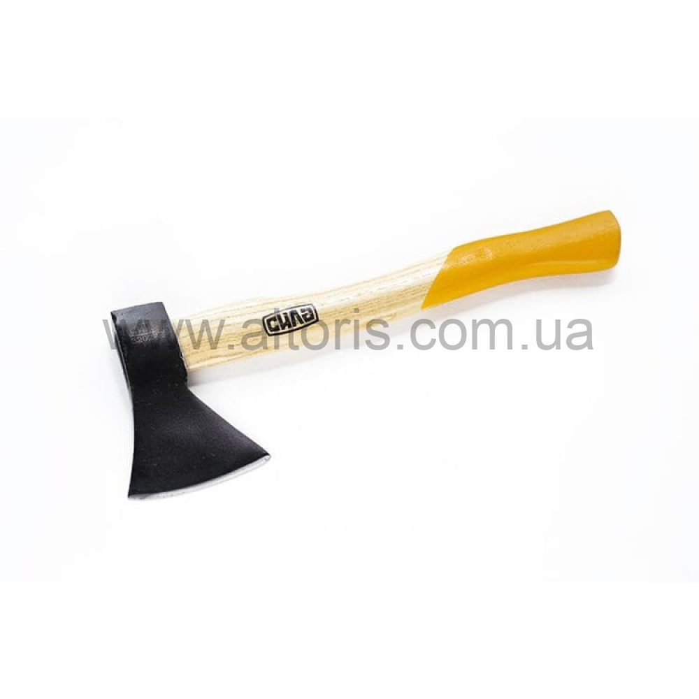 топор СИЛА - 800гр с деревянной рукояткой