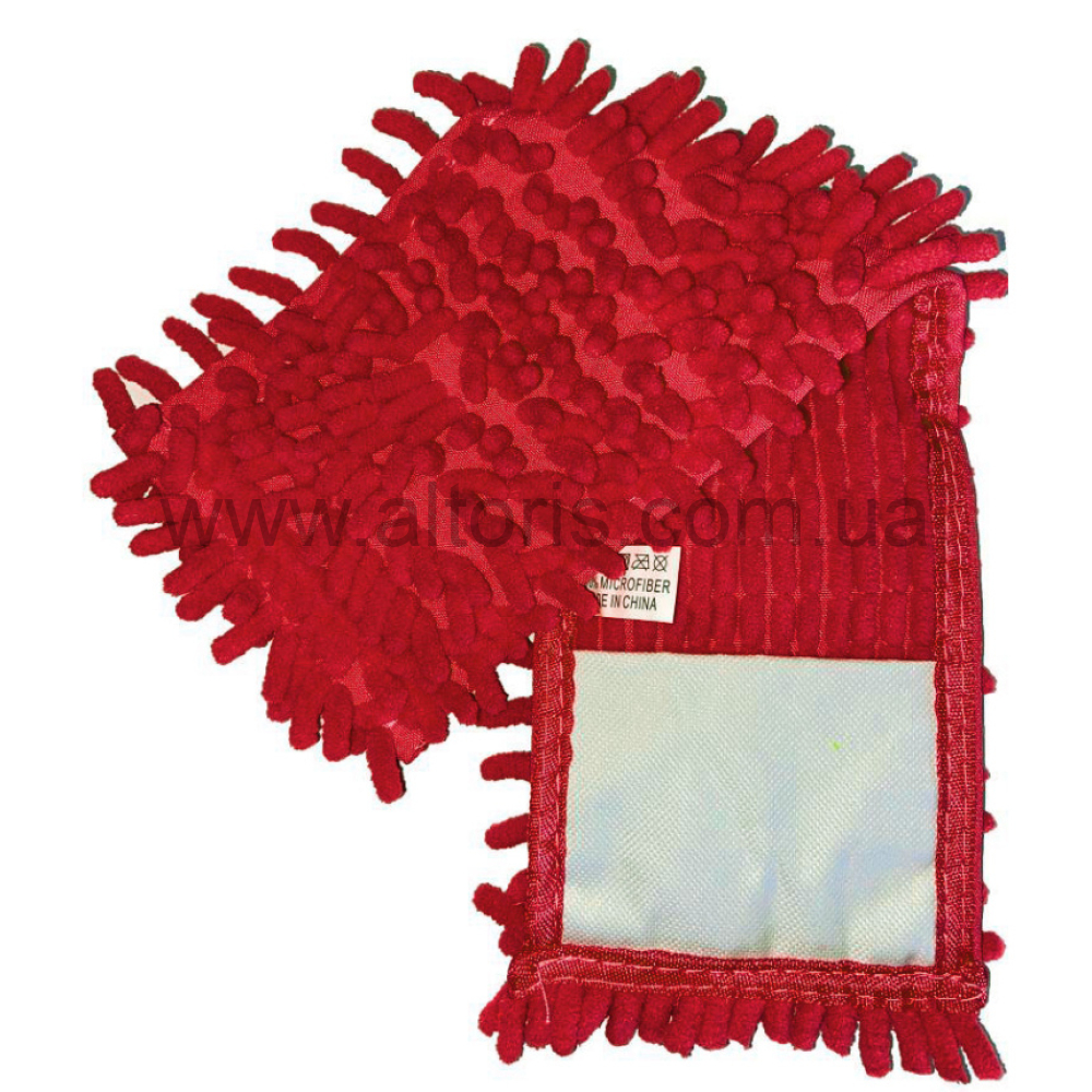 запаска для полотера Eco Fabric - 42 см красная лапша