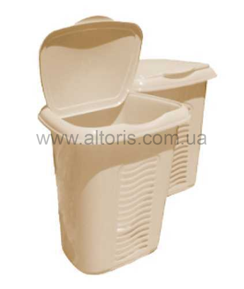 корзина для белья Консенсус - 40л, бежевый