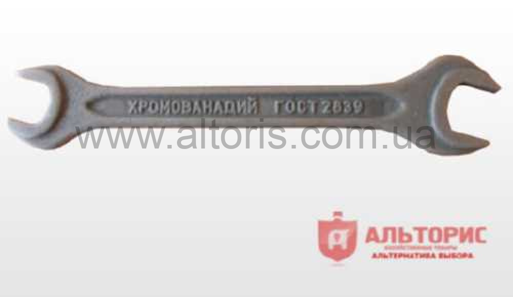 Ключ рожковый, фосфатированный СИБРТЕХ - 17 х19мм