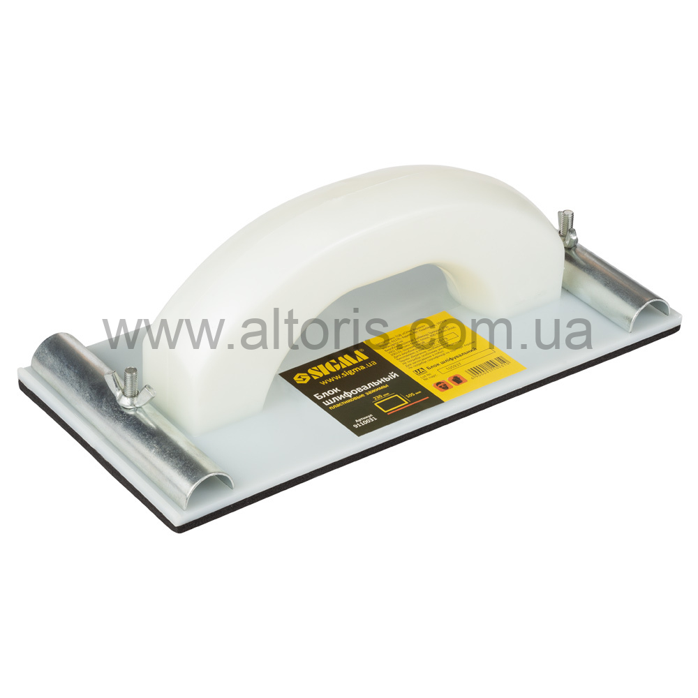 терка строительная Sigma - с креплением 105×230мм