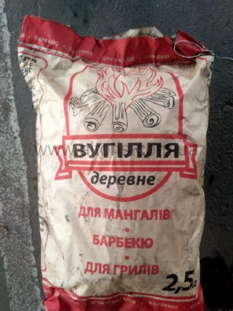 уголь древесный Н - 3 кг. ясень-дуб