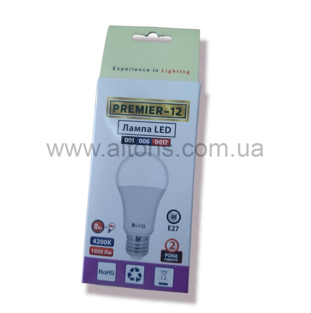лампа LED HOROZ - 12W 4200 E27 1000Lm 175-250V