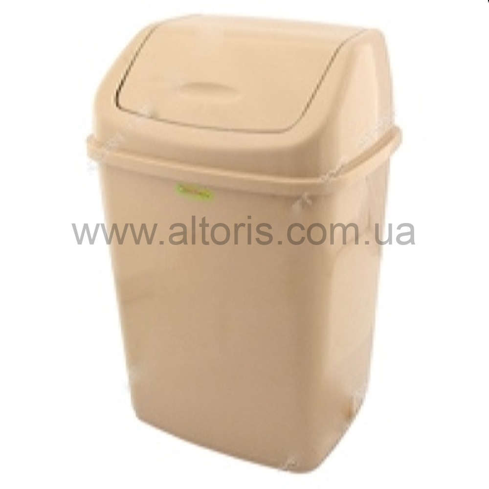 ведро 11л с клапаном Консенсус - бежевое