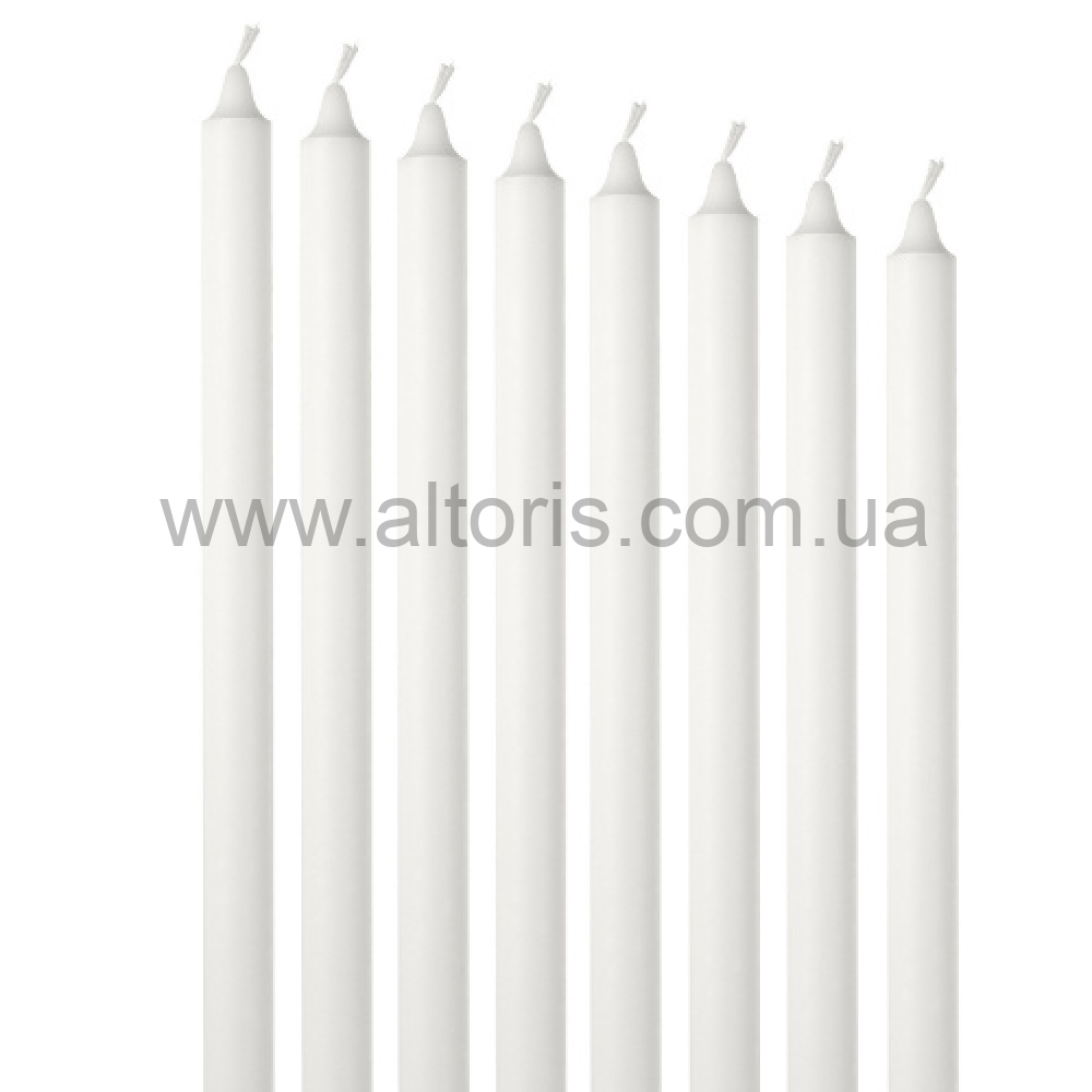 свеча бытовая парафин белая - Д=20*150мм