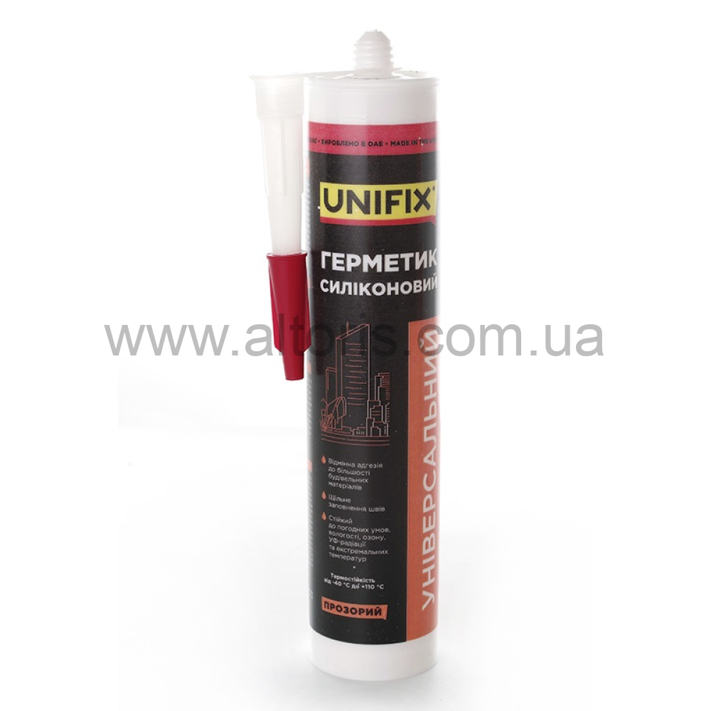 герметик UNIFIX - универсал (прозрачный) 280 мл