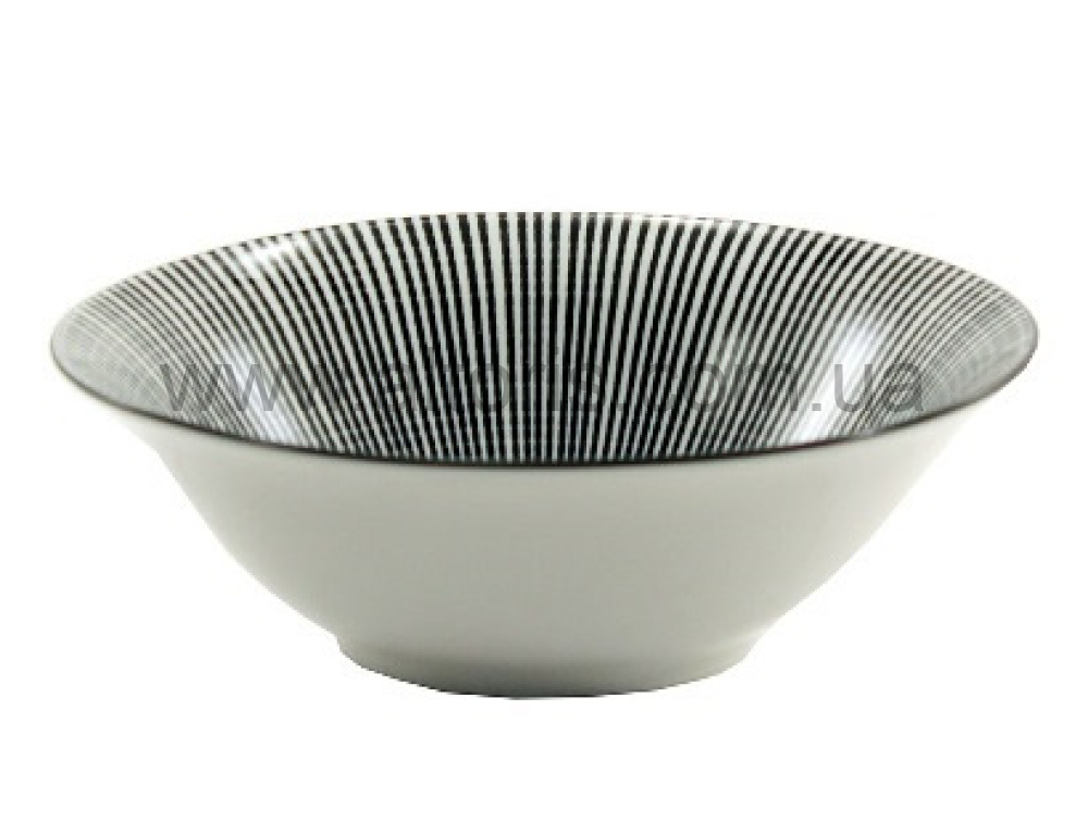 салатник керамика Interos - №7 Космо Black CLW-6