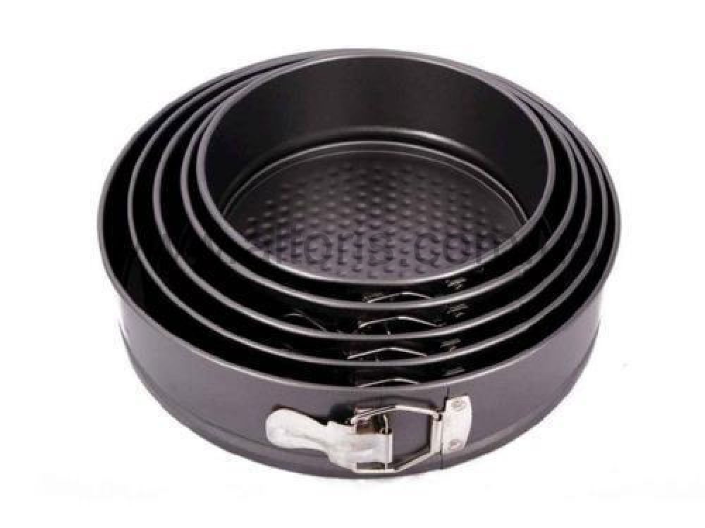 Набор форм для выпечки EMPIRE - разъемные, круглые 5шт, 9846, /18*6,8/20*6,8/22*6,8/24*6,8/26*6,8cm