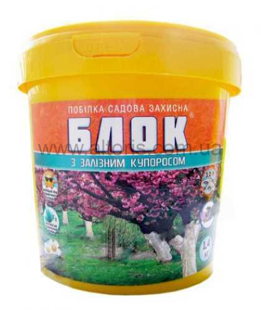 Побелка садовая БЛОК - 1,4кг с медным купоросом