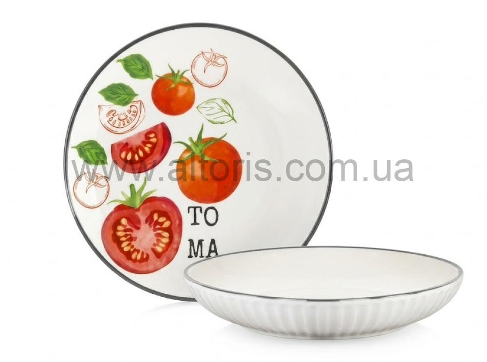 тарелка Gallery - "Tomato" 203мм