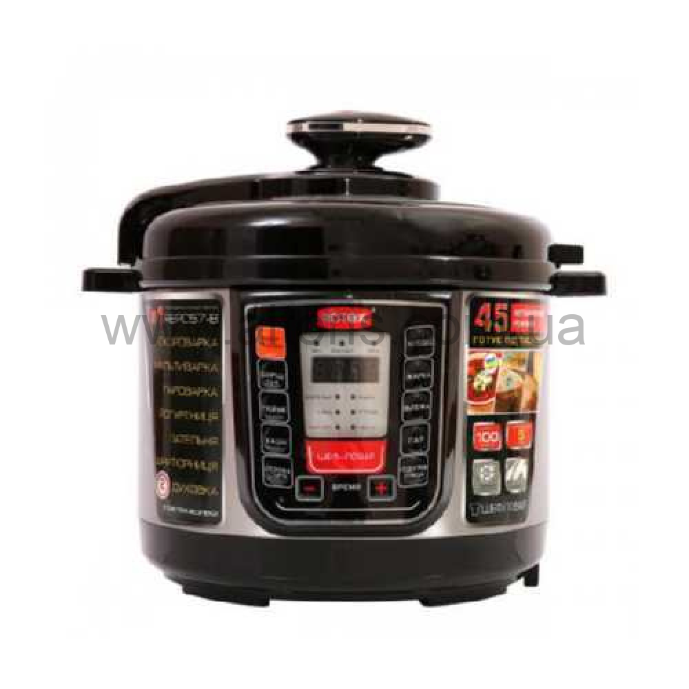 Мультиварка-скороварка ROTEX - REPC57-B 900Вт, 5л