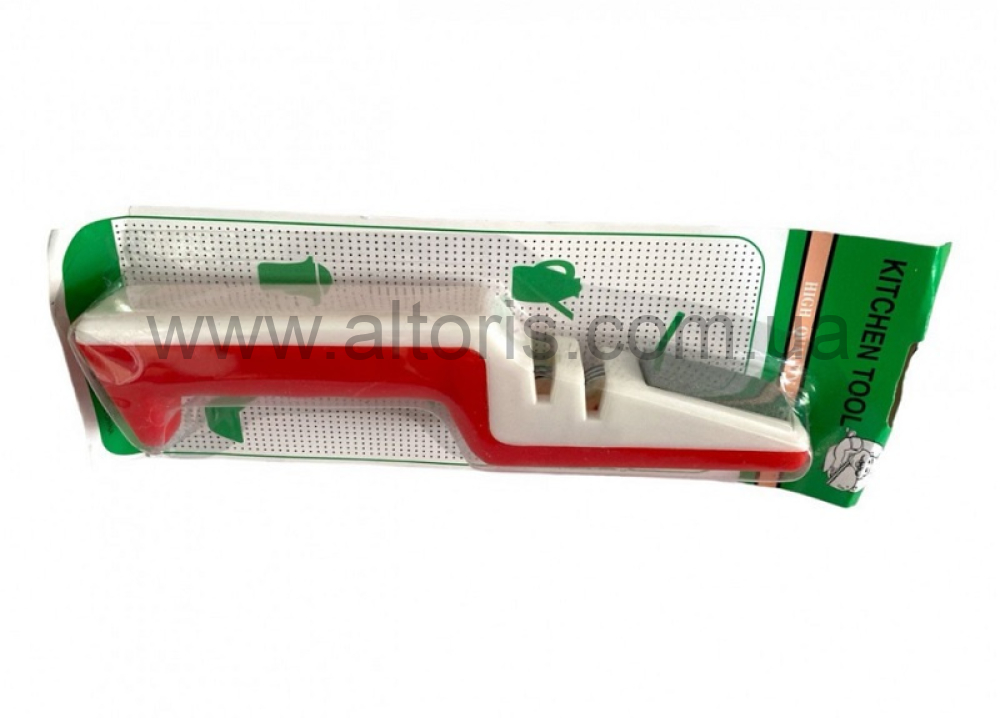 точилка для ножей  О - №XR-119 металопл. на листе (2,5*4,5*19,5)см