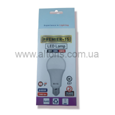 лампа LED HOROZ - 15W 6400 E27 1000Lm 175-250V