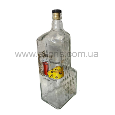 Графин для водки Житомир - 1,5 л квадрат с ручкой вино