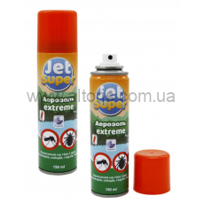 аэрозоль от комаров и насекомых Jet Super - 150ml   Extreme
