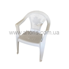 стул детский пластмассовый  Полимерагро - белый