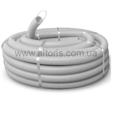 гофра для кабеля с протяжкой ПВХ HOROZ - d-16 (негорюча, уф) 50м