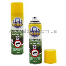 аэрозоль от комаров и насекомых Jet Super - 150ml  Universal
